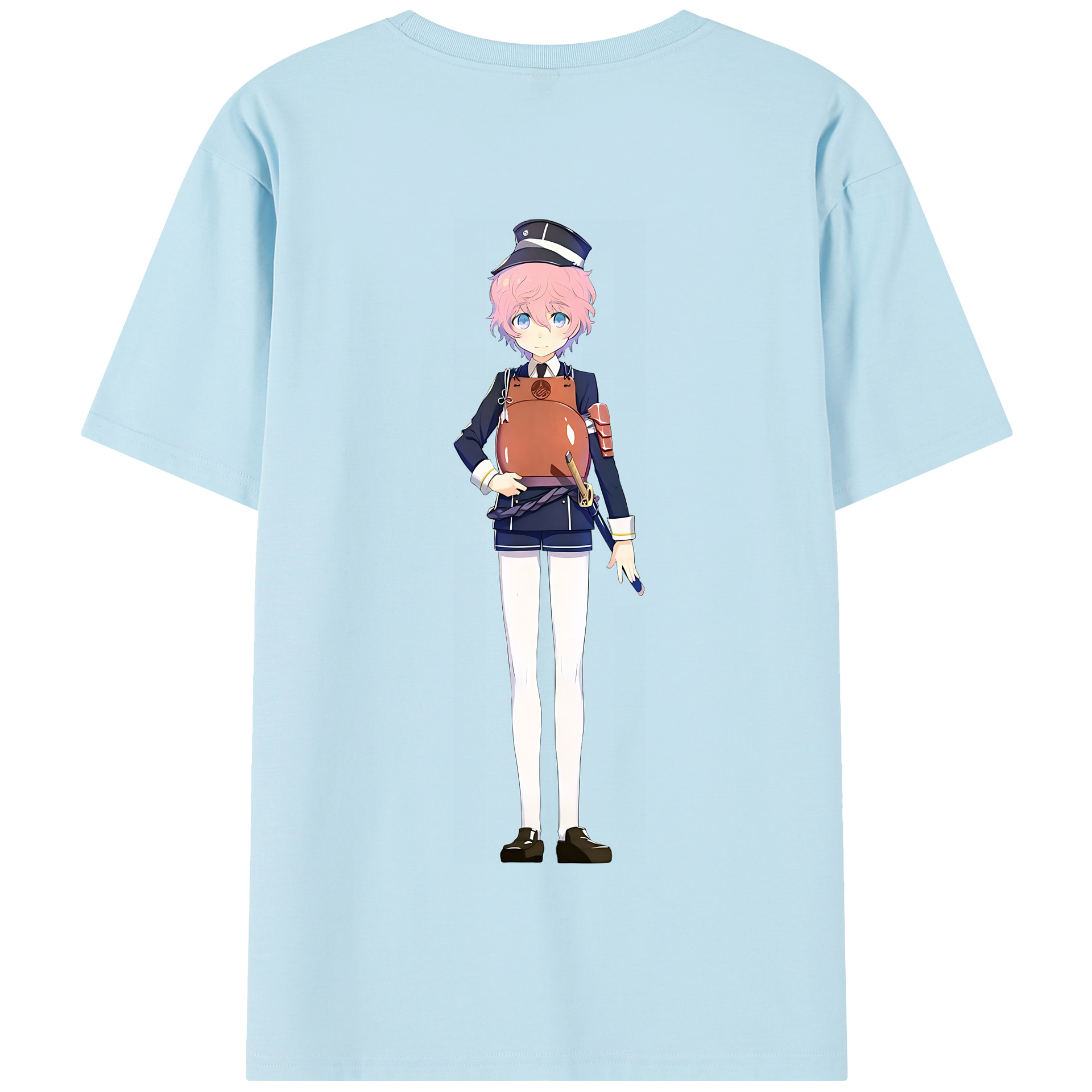 （画像用） 刀剣乱舞 Touken Ranbu 綿100％半袖Tシャツ（背面プリント）